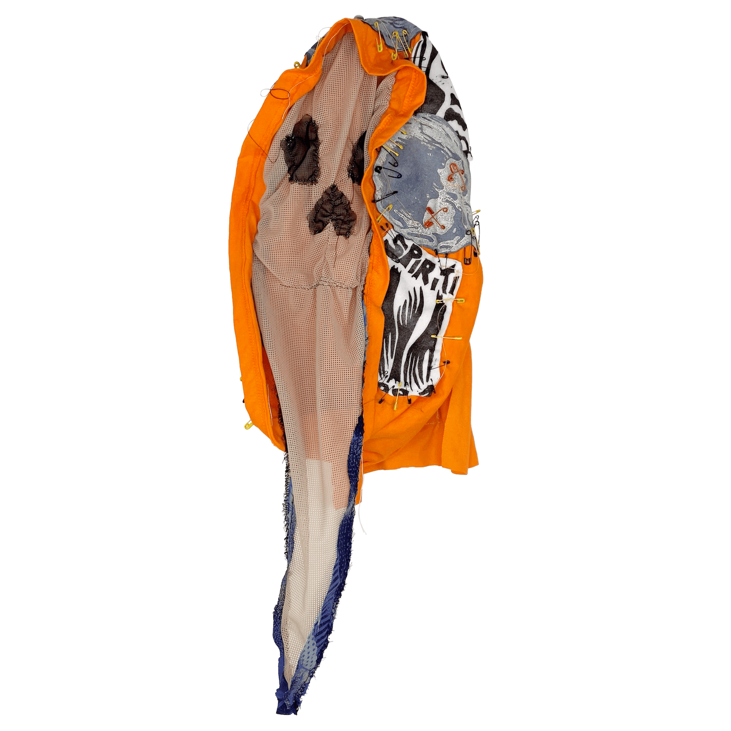 Orange Parka Patchwork Head Cover