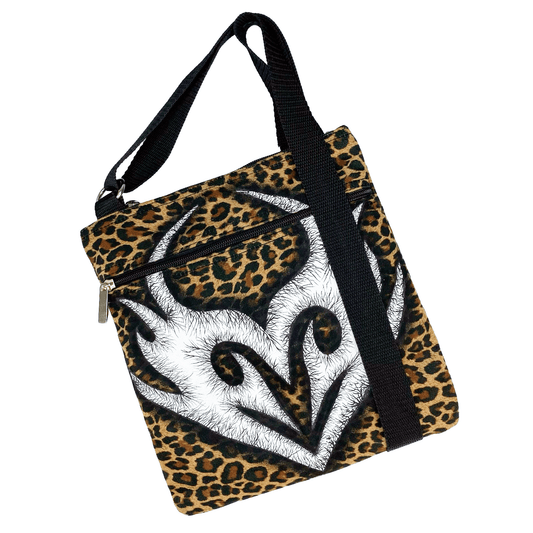 Animal Print Tribal Shoulder Strap Bag