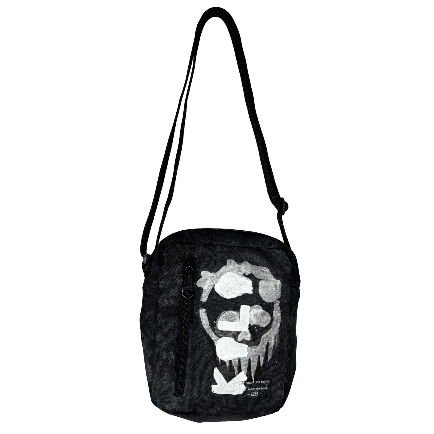 Silver Skull Shoulder Strap Bag