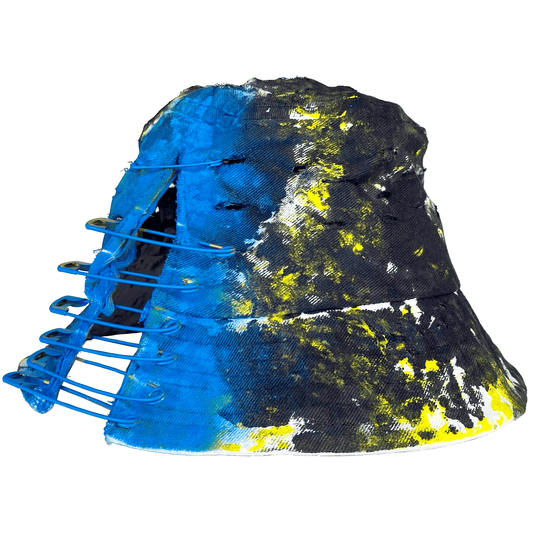 Safety-Pin Sailor Bucket Hat