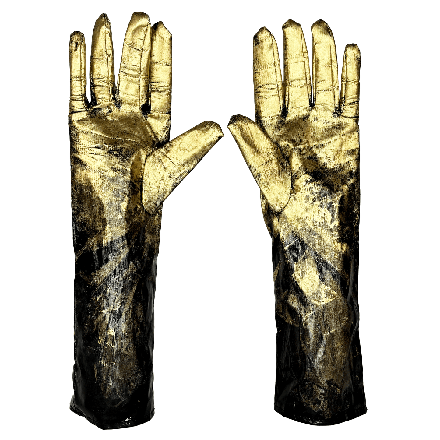 Golden Skull Gloves