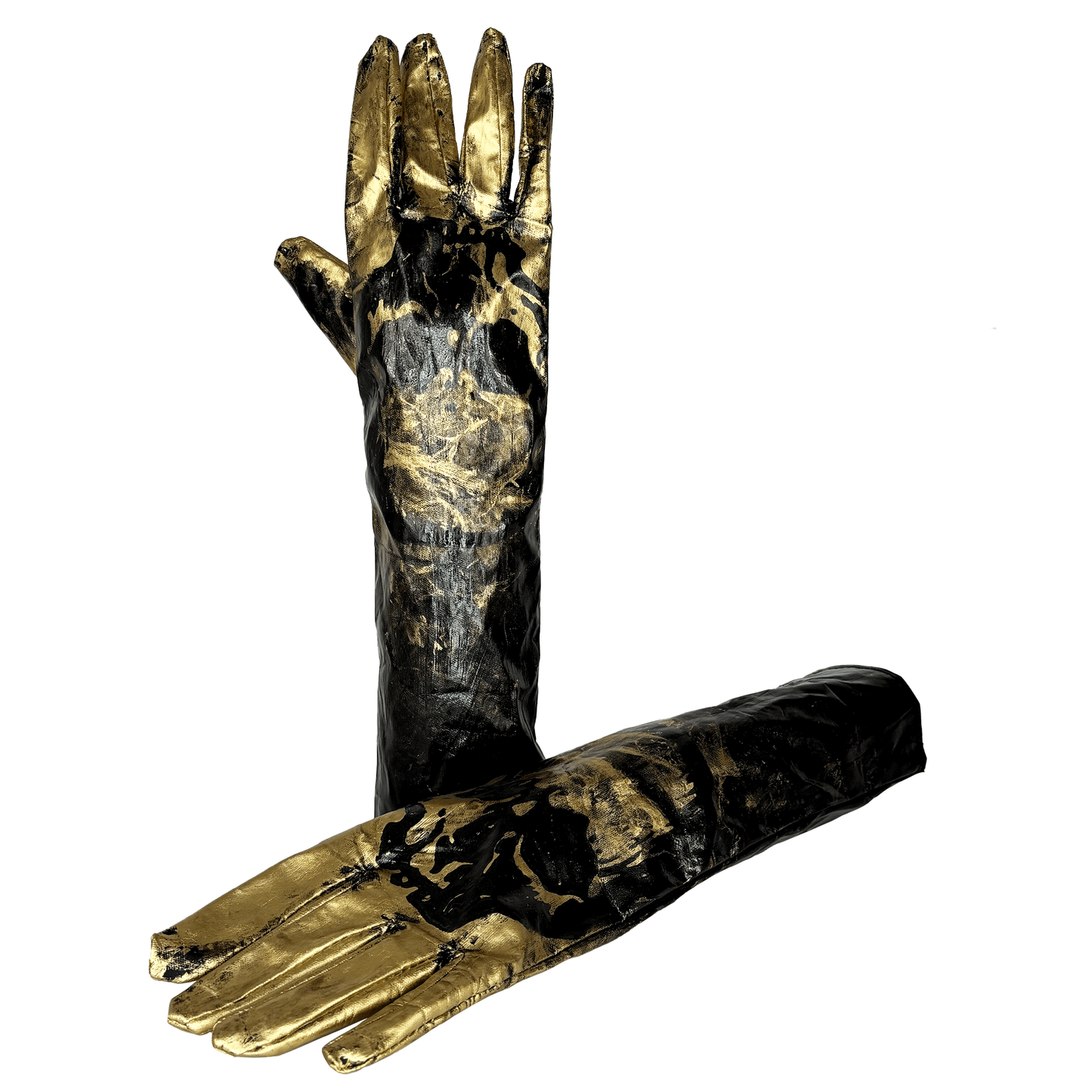 Golden Skull Gloves