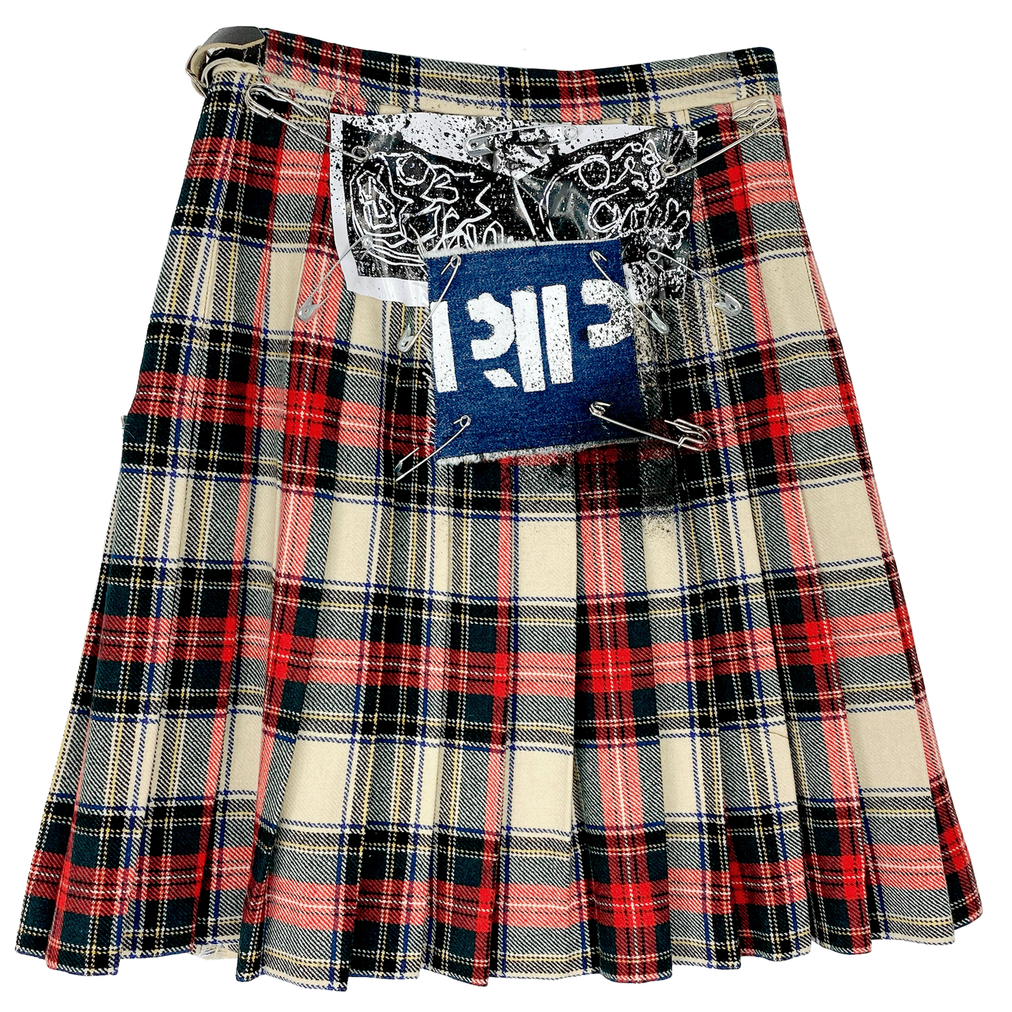 Little Monster Tartan Skirt