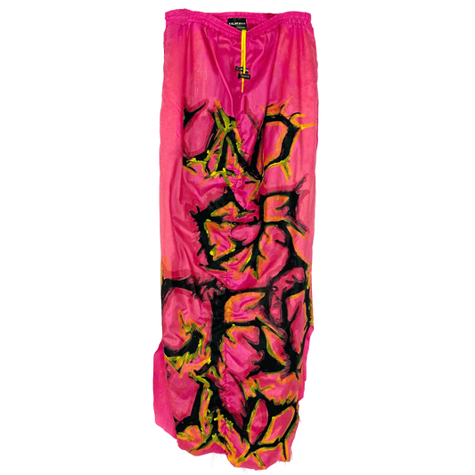 Underground Long Pink Sport Skirt