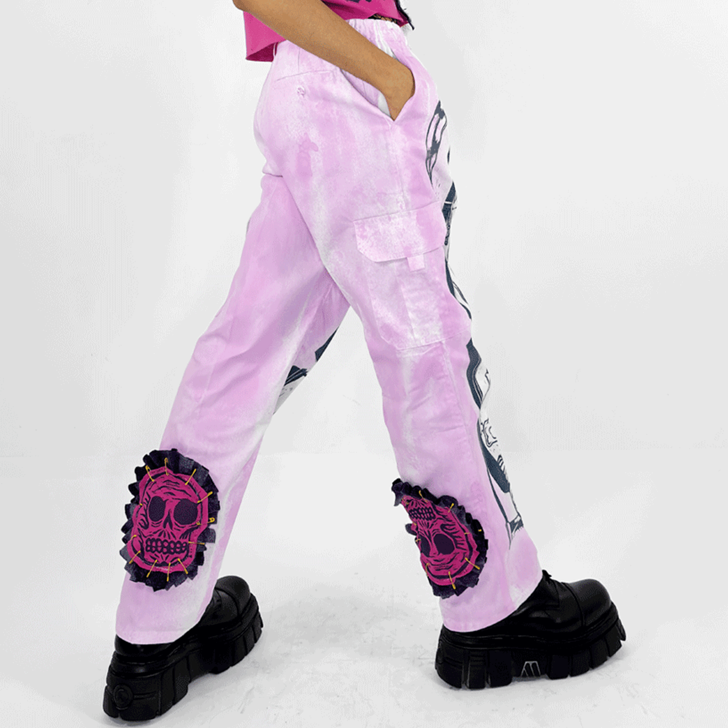 San La Muerte Worker Pants