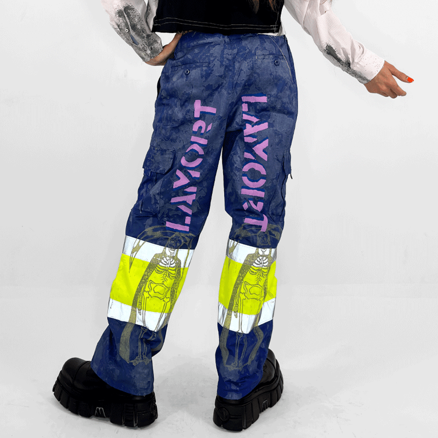 La Mort Worker Reflective Pants