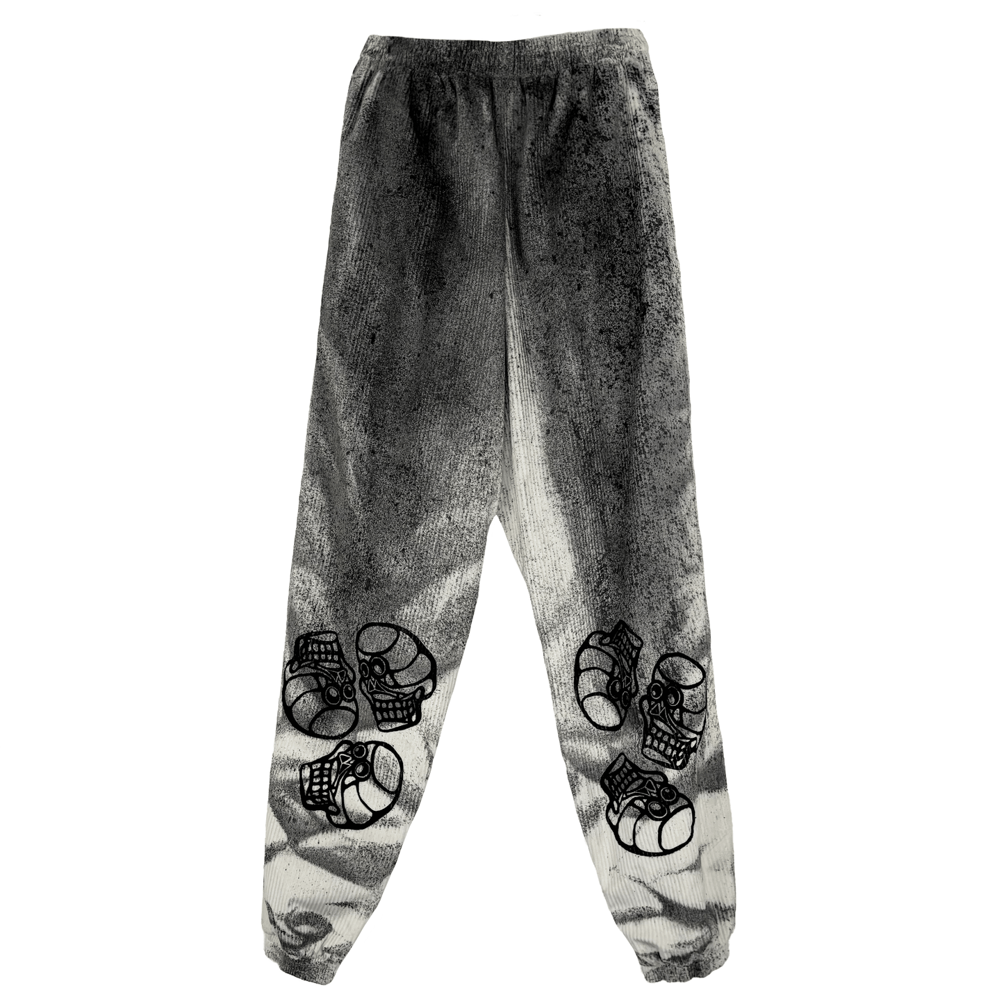 Sporty Crazy Skull Pants