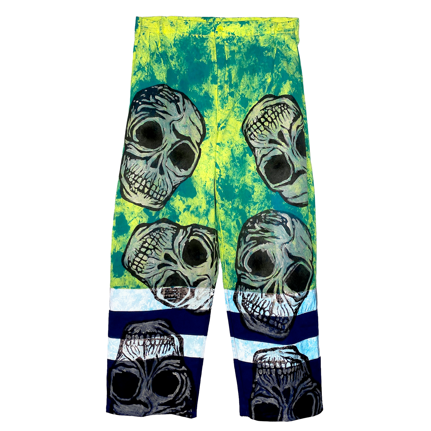 Mega Skull Worker Oversize Pants