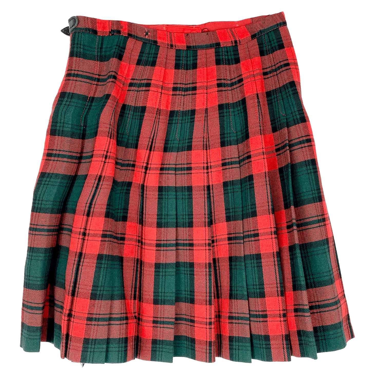 Skull Tartan Skirt