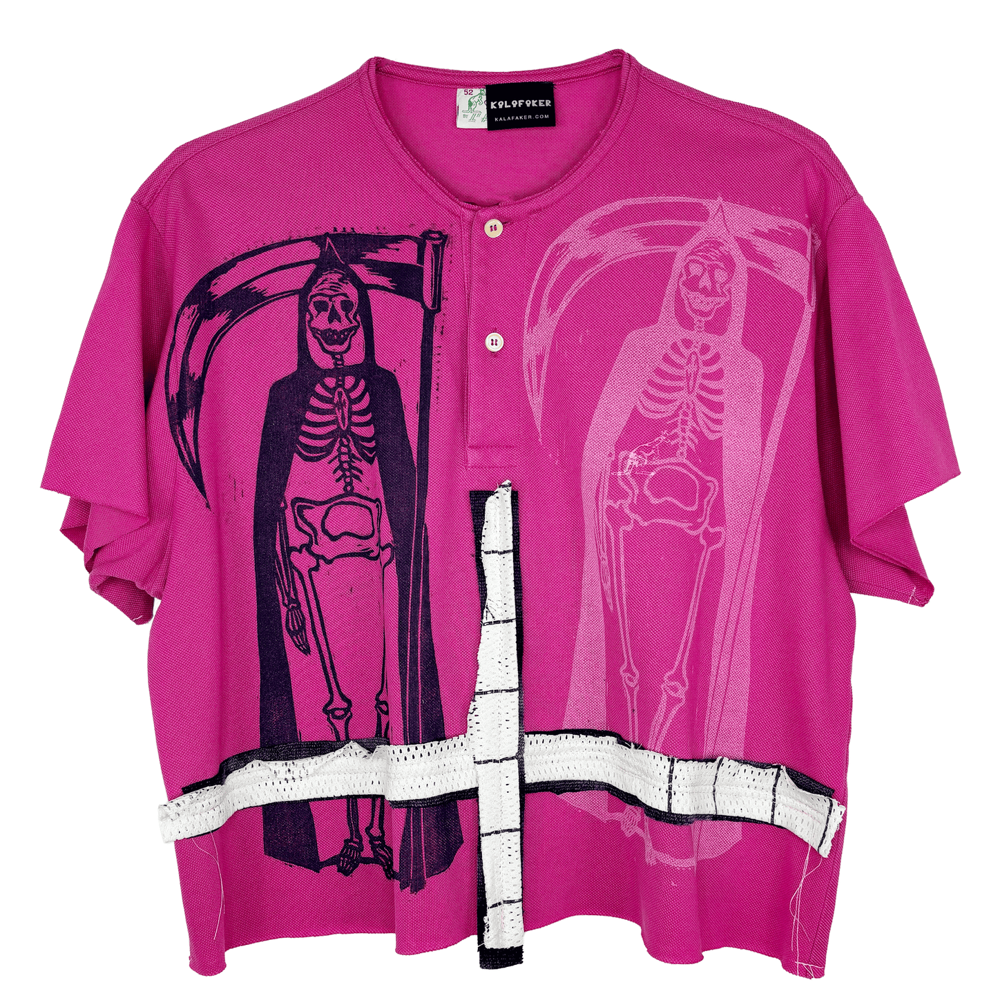 Pink LaMort Polo T-Shirt