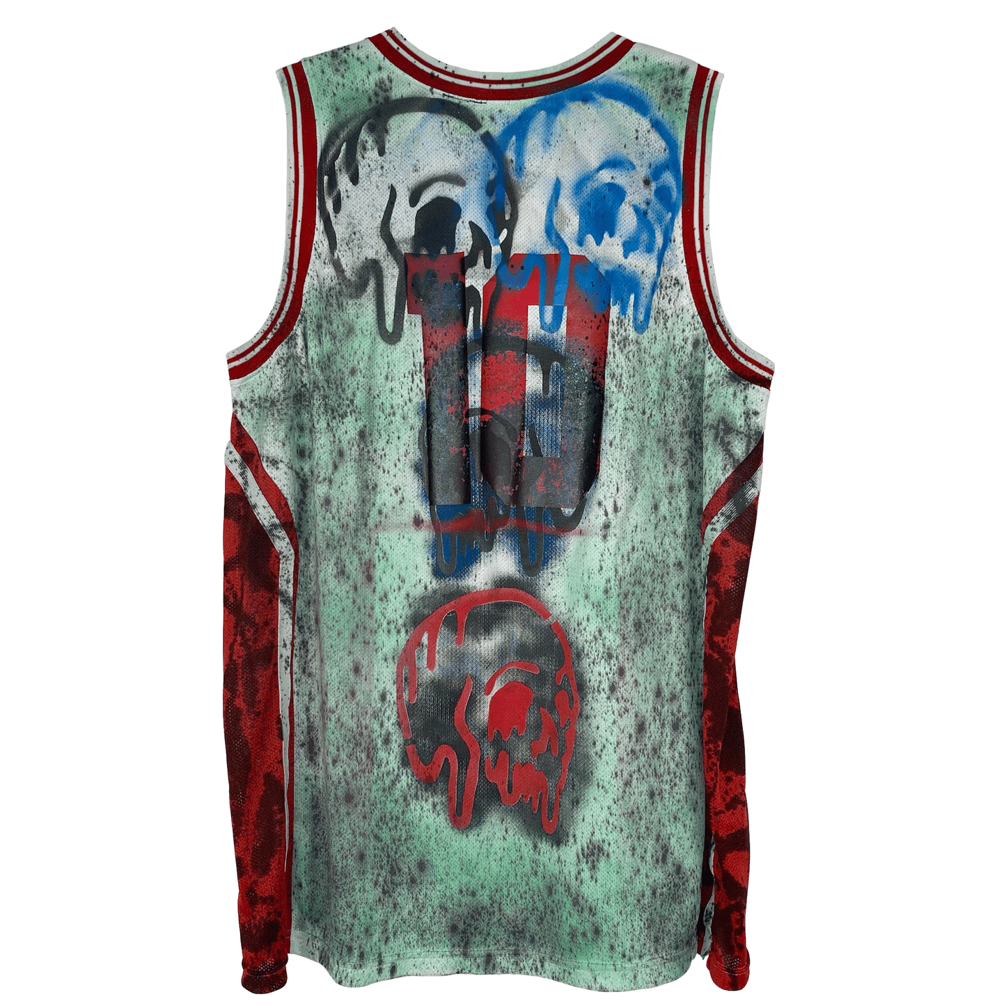 Melted Skull Tank Top