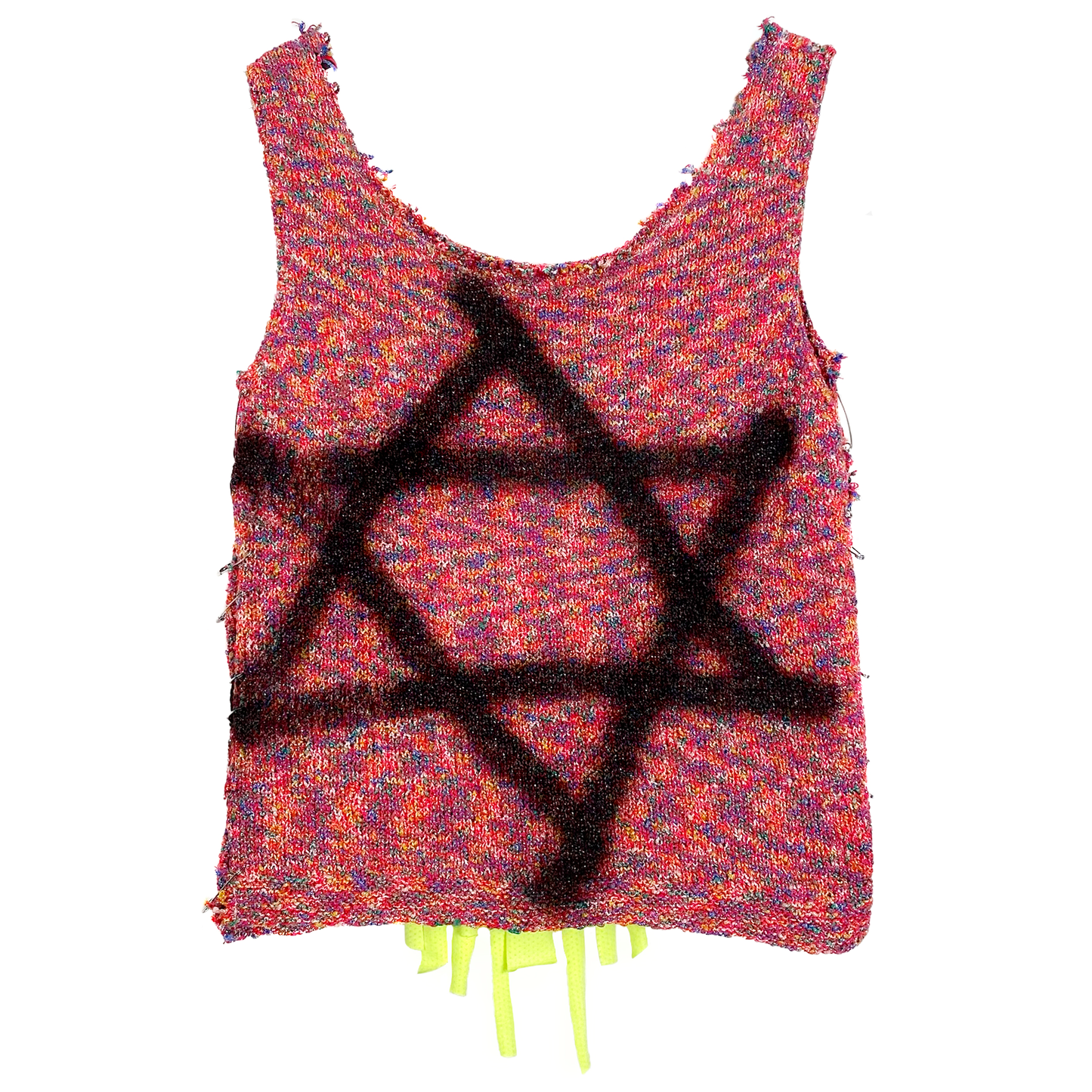 Neon Glitter Star Jersey