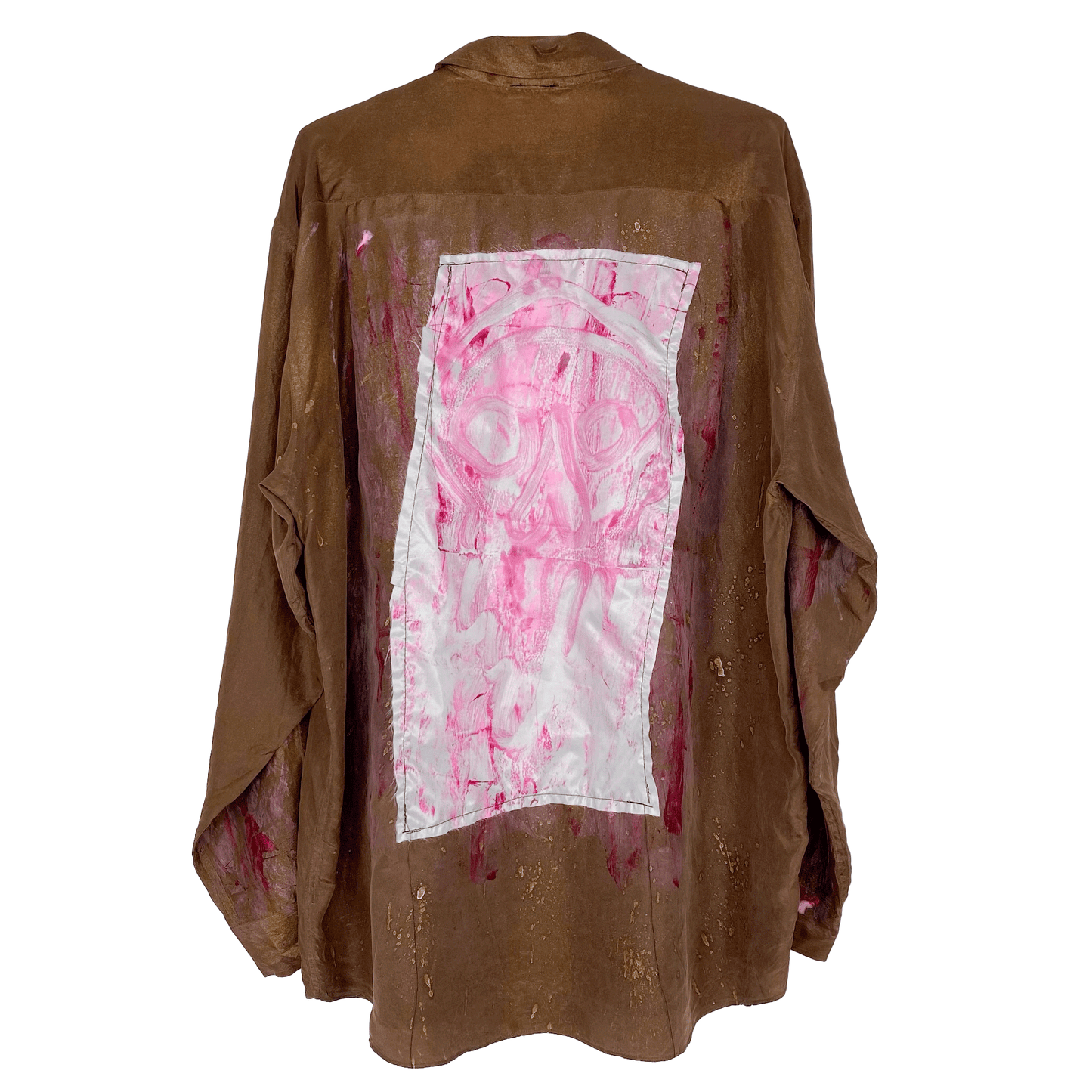 Golden Rose Silk Shirt