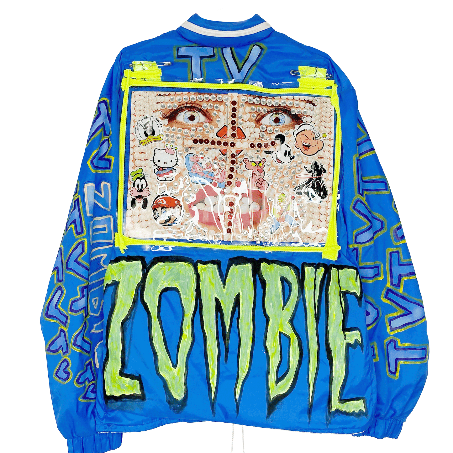 Zombie T.V. Windbreaker Jacket