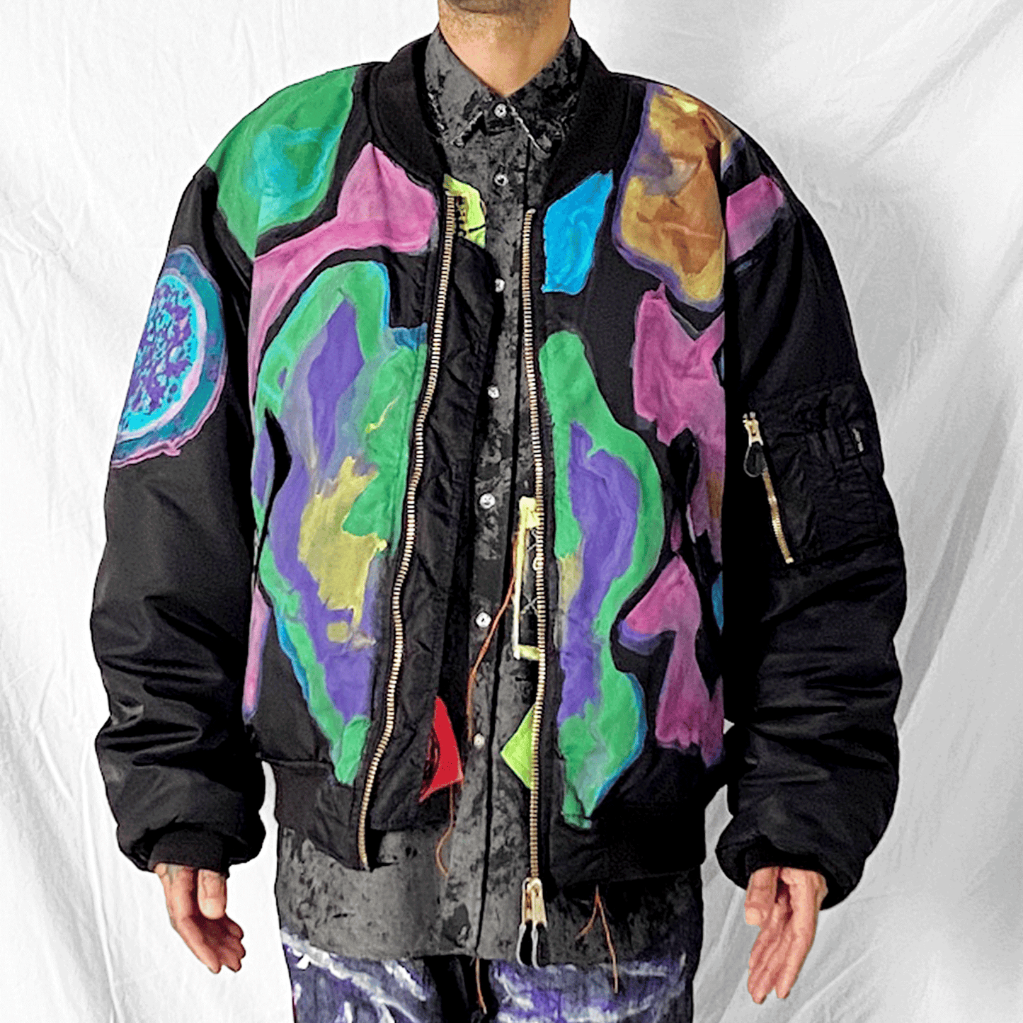 Liquid Sky Bomber Jacket