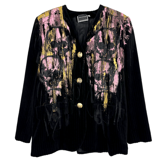 Pink Golden Skull Jacket