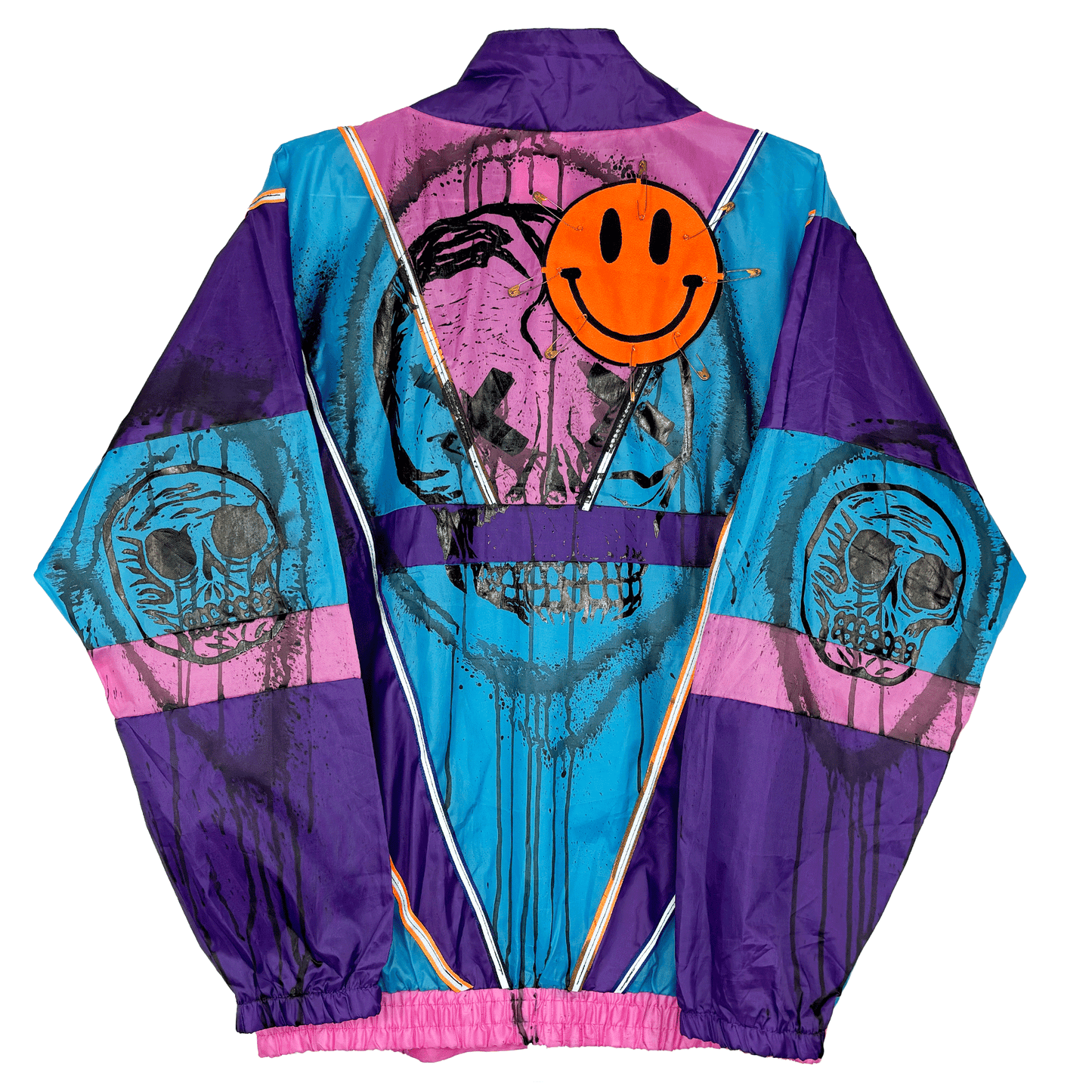 Neon Face Track Jacket