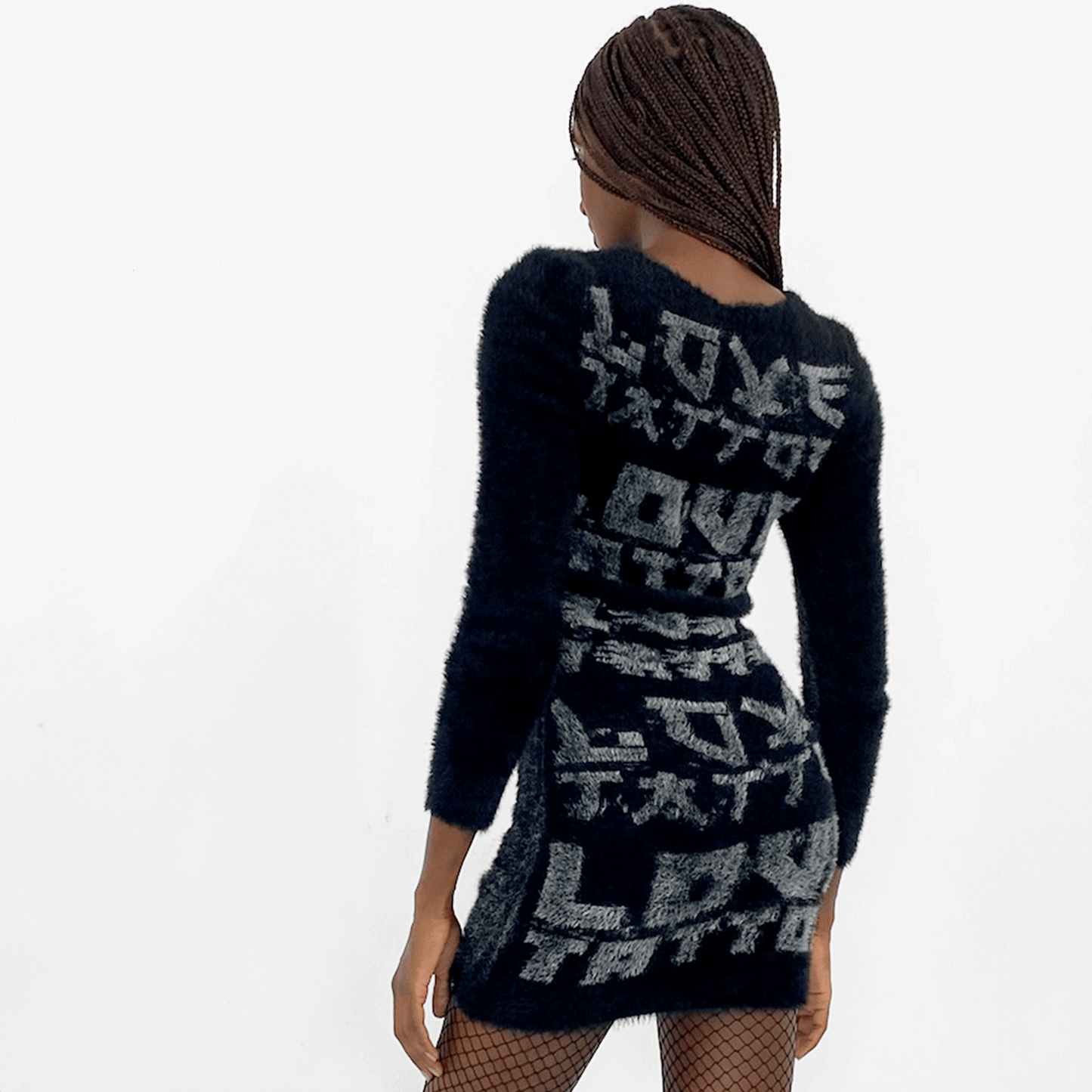 Love Tattoo Jersey Dress