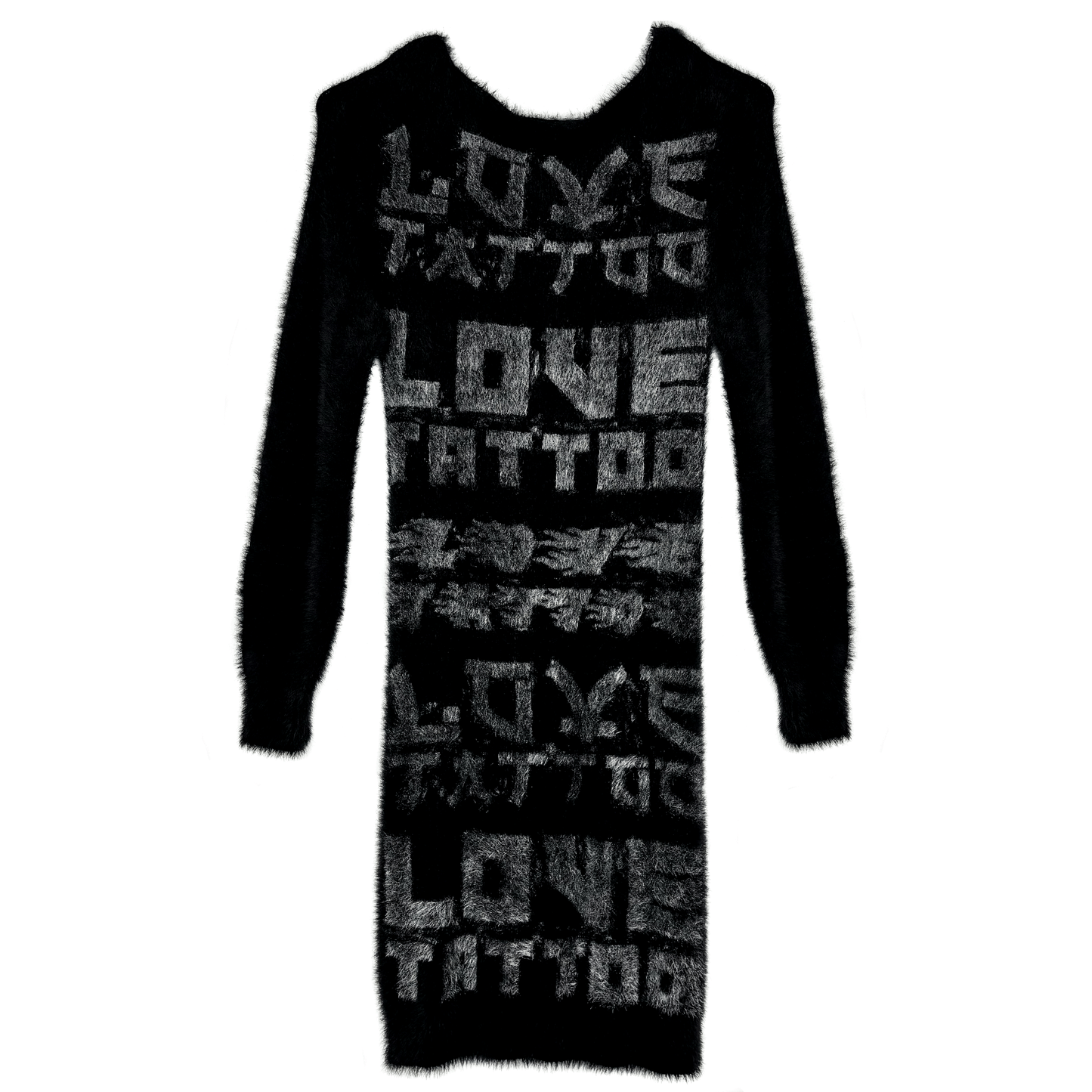 Love Tattoo Jersey Dress