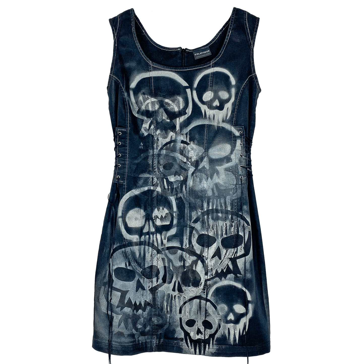 Silver Skulls Dress