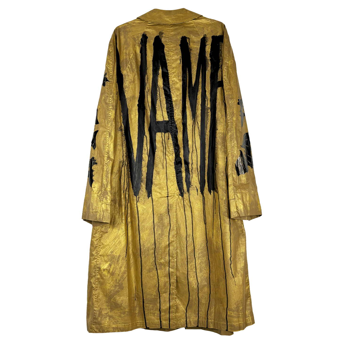 Golden Vamp Windbreaker Coat